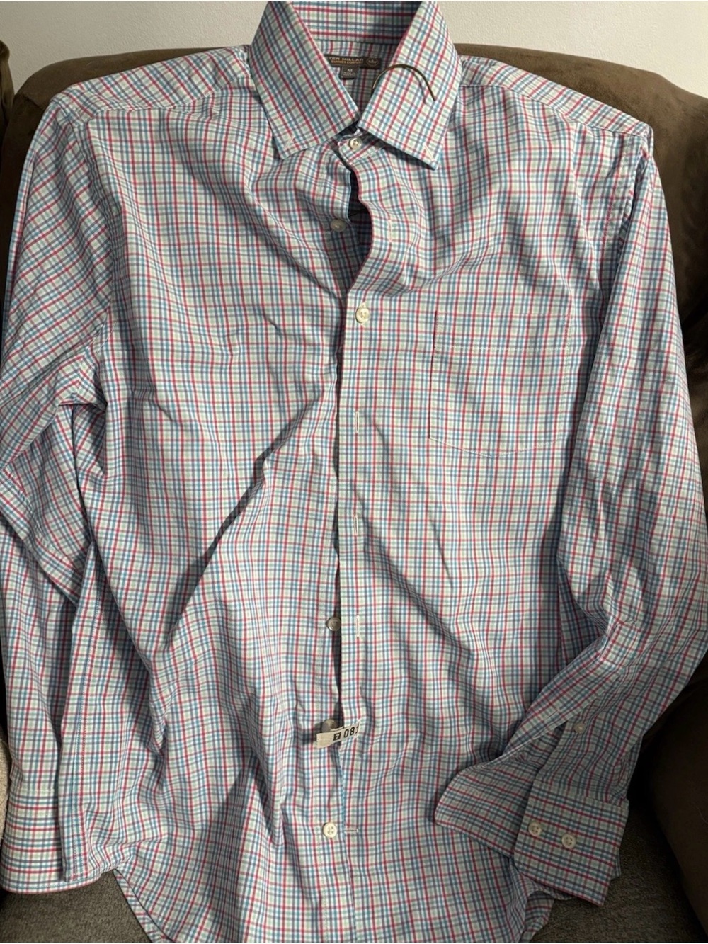Peter Millar Dress Shirt Medium Men’s Longsleeve